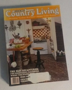 COUNTRY LIVING MAGAZINES 1990 Lot of 8 Decorating Gardening Recipes - Imagen 1 de 7