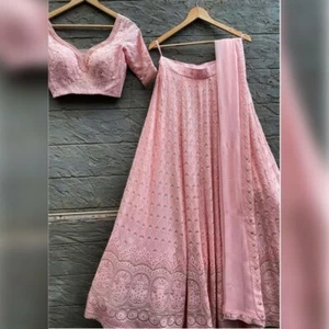 BRIDAL LEHENGA CHOLI INDIAN lehenga choli ETHNIC choli DESIGNER lehenga party - Picture 1 of 5