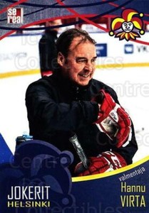 2016-17 Finnish Jokerit Helsinki Sereal #B33 Hannu Virta