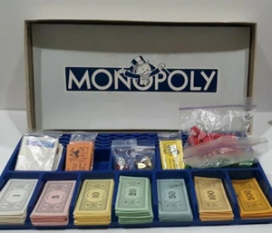 Vintage 1985 Monopoly Deluxe Anniversary Edition No.00007 Parker Brothers Game🔥 - Picture 1 of 12