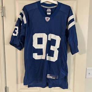 Dwight Freeney #93 Indianapolis Colts Equipment NFL Blue Jersey Reebok Size M - Picture 1 of 7