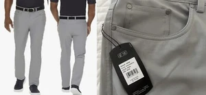 Greg Norman Golf men's $80 ML75 Stretch 5-Pocket Tech Pant Gray size 36x30 #54 - Picture 1 of 6