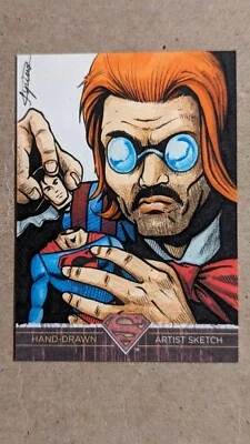 Cryptozoic DC Comics Superman: The Legend Toyman Sketch 1/1 Winslow Schott - Image 1 of 4