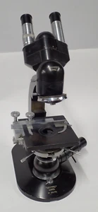 REICHERT BIOZET Nr. 259 774 BINOCULAR MICROSCOPE- NO OBJECTIVES - Picture 1 of 13