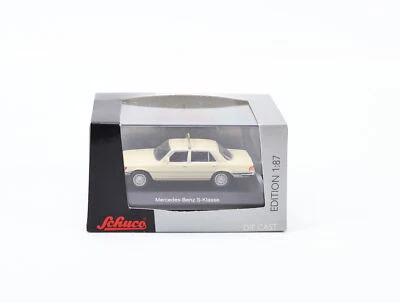 Schuco  H0 26051 Modellauto Mercedes-Benz S-Klasse Limousine TAXI 1:87 - Bild 1 von 2