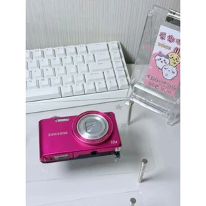 Cámara digital Samsung PL210 720p HD grabación de video flash incorporado rosa - Imagen 1 de 7