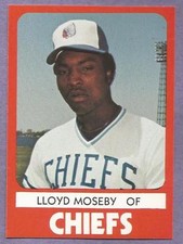 1980 TCMA Lloyd Moseby Syracuse Chiefs Toronto Blue Jays #16