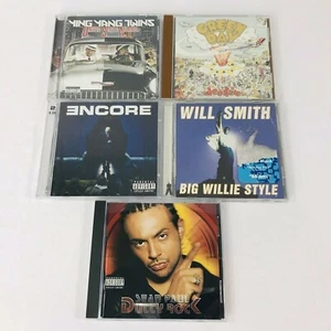 Rap CD Lot of 5 CDs Will Smith Ying Yang Twins Green Day Eminem Sean Paul - Picture 1 of 8