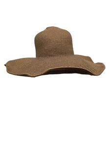 Peter Grimm Ashley Drahtfelge braun übergroß verpackbar Raffia Sonnenhut Einheitsgröße - Bild 1 von 10