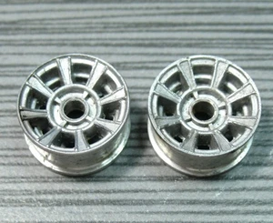 1960's SLOT CAR Nice Pair ReVELL Halibrand Mag Wheels GT40 Lola 70 VINTAGE 1/24 - Picture 1 of 5