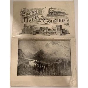 The Boston and Maine Gourier. October 1895 Vol. 1 No. 7. - Picture 1 of 6