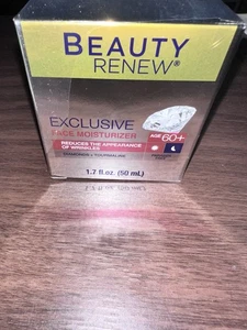 Crema hidratante facial Beauty Renew edad 60+ reduce arrugas 1,7 fl.0Z 50 ml CADUCIDAD 5/2028 - Imagen 1 de 5