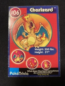 Charizard #06 Pokémon Card TCG Burger King Poketrivia - Picture 1 of 11