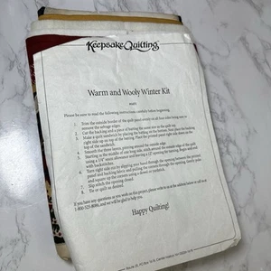 KEEPSAKE QUILTING Warm Wooly Winter KIT #4491 Z - Bild 1 von 4