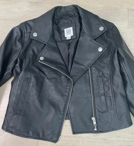 Girls Moto Super Cool 😎 Motorcycle Jacket - Black - Size small - Picture 1 of 2