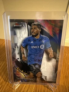 2024 TOPPS FINEST MLS JOSEF MARTINEZ CF MONTREAL UNCOMMON #147 - Bild 1 von 3