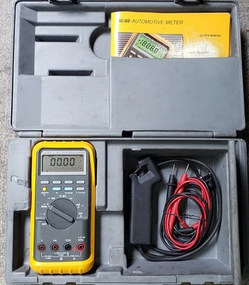 Fluke 88 Digital Automotive Multimeter w/RPM Inductive Pickup - Image 1 of 3