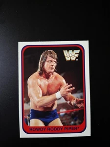 Rowdy Roddy Piper 1991 Merlin Card 140 WWE WWF WCW Wrestling - German Version - Picture 1 of 2