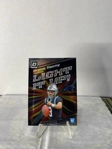 BRYCE YOUNG 2023 Donruss Optic Light It Up! Rookie #LU-BY Carolina Panthers - Picture 1 of 2