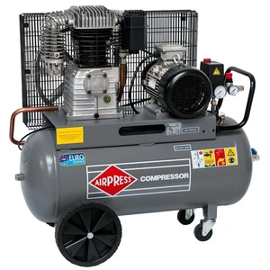 Airpress® Druckluft Kompressor 5,5 PS 4 kW 11 bar 90 l Kessel Kolbenkompressor - Bild 1 von 12