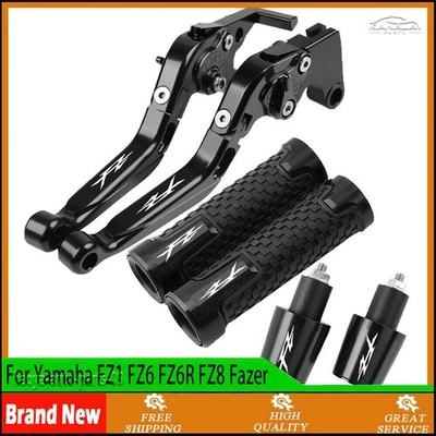 For Yamaha FZ1 FZ6 FZ6R FZ8 Fazer Handle Grips Cap Brake Clutch Levers Mirrors - Image 1 of 4