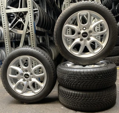 4 Orig MINI Winterräder Loop Spoke 494 195/55 R16 87V F55 F56 F56 6855103 3197 - Bild 1 von 3