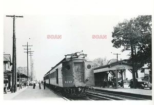 25FF498 1947/60er PENNSYLVANIA READING SEASHORE RAILROAD DEPOT PITMAN NJ - Bild 1 von 1