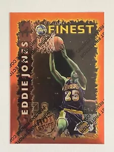 1995-96 Topps Finest Lakers Eddie Jones Hot Stuff Insert #HS8 - Picture 1 of 2