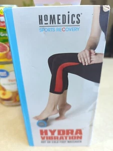 New HoMedics Hydra Vibration Hot Or Cold Foot Massager Wireless Roll ACU Node - Picture 1 of 5