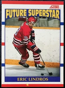 Eric Lindros Score Canadian rookie card 440, 1990 -91 NHL, Oshawa Generals - Picture 1 of 2