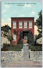 Ten Hour House Lancaster Pa Postcard Built On Wager In 10 Hours