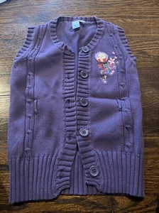 Disney Winnie the Pooh Cardigan Size 6 - Picture 1 of 8