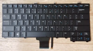 Dell Latitude E7440 E7240 US QWERTY Backlit Keyboard 0115T5 - Photo 1/3
