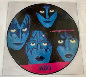 KISS Creatures Of The Night Picture Disc Vintage 1980's Holland # 267 Ace Peter - Picture 1 of 8