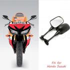Motorcycle Rear View Side Mirrors 1 Pair For Honda CBR 600RR 1000RR 125R 250R