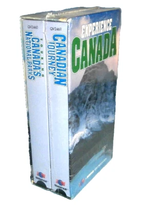 Experience Canada (1996) - 2 New Travel VHS Videos Box Set! Questar NEW SEALED - Image 1 of 4
