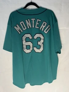 Jesus Montero- Majestic Seattle Mariners Baseball Jersey - Bild 1 von 3