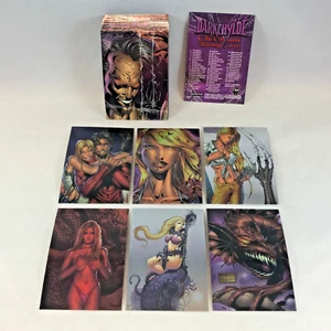 DARKCHYLDE (Krome 1997) Complete ALL-CHROMIUM Trading Card Set IMAGE COMICS - Picture 1 of 3
