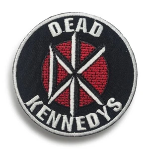 Dead Kennedys Sew-on Patch | DK American Punk Rock Hardcore Punk Music Band Logo - Picture 1 of 2
