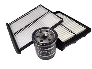 Mazda 3 SERVICE KIT Filter Set BM, BN DIESEL SKYACTIV (AIR, OIL & CABIN) GENUINE - Picture 1 of 1