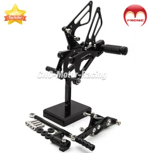 Reposapiés CNC juego trasero estribo clavijas de pedal para Triumph Street Triple 765 2019-2022 - Imagen 1 de 6