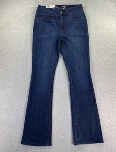 Seven7 TummylessHigh Rise Boot Sz 6 Dark Wash Stretch Slimming City Preppy NWT - Picture 1 of 13