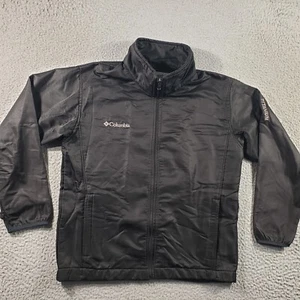 Columbia Sportswear Chaqueta Para Hombre Pequeña Negra Titanio Cremallera Completa Intercambio Informal - Imagen 1 de 13