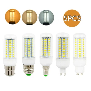Led Corn Bulbs Clear/pc/shell 360/degree Cool Warm Neutral White 220v 240v Light - Picture 1 of 12