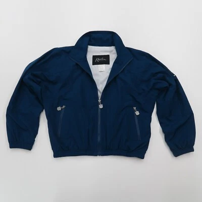 Vintage Kaelin Jacket Womens XS Blue Zipped Pockets Mock Neck Lined Casual - Image 1 of 4