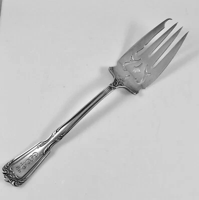 Antiguo tenedor perforado de plata esterlina Reed&Barton de 1909 Chambord  Foto 1 de 4