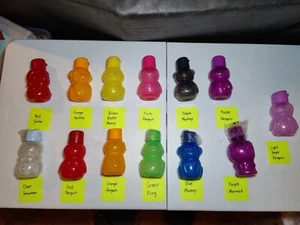 NUOVA bottiglia d'acqua Tupperware 12 oz/350 ml bambini eco + flip top USA diversi colori - Foto 1 di 10