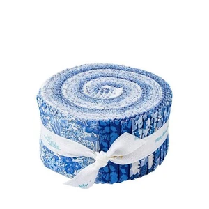 NEW RELEASE Liberty Garden Party "Blue China" Rolie Polie Blue China Fabric - Picture 1 of 11