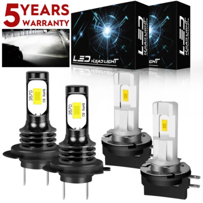 Combo H7 H11B LED Headlight High&Low Beam Bulbs Kit For Kia Sportage 2011-2016 - Image 1 of 4
