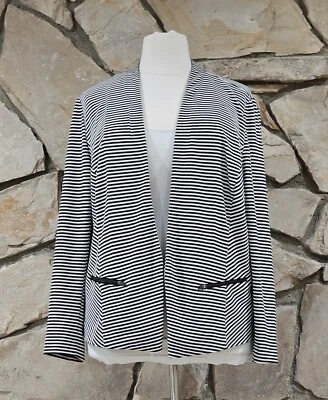 Chaqueta otomana tejida a rayas Sejour 'Jersetter'.    Talla 3X Foto 1 de 4